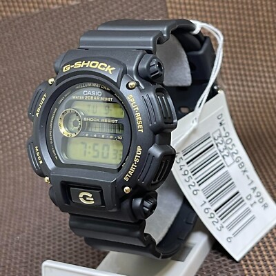 Casio G-Shock DW-9052GBX-1A9 Black Digital Chronograph Quartz