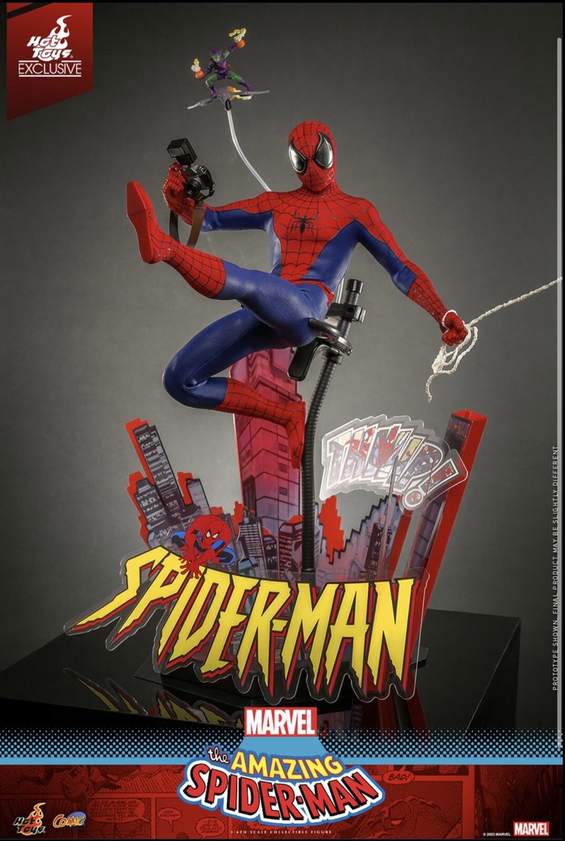 Hot Toys Spiderman Action Figure Tokyo comicon 2023 4895228614971