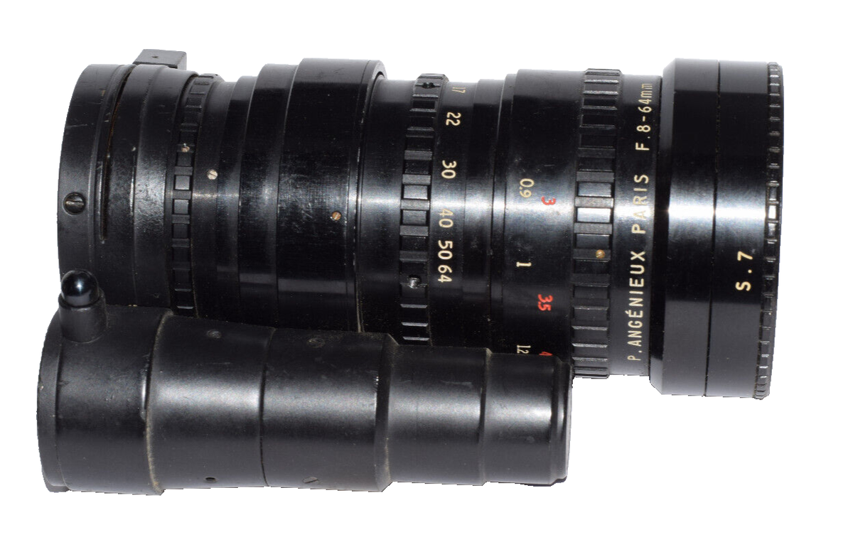 Lens Angenieux Zoom 1.9/ 8-64 for Movie Camera Beaulieu 4008 ZM II