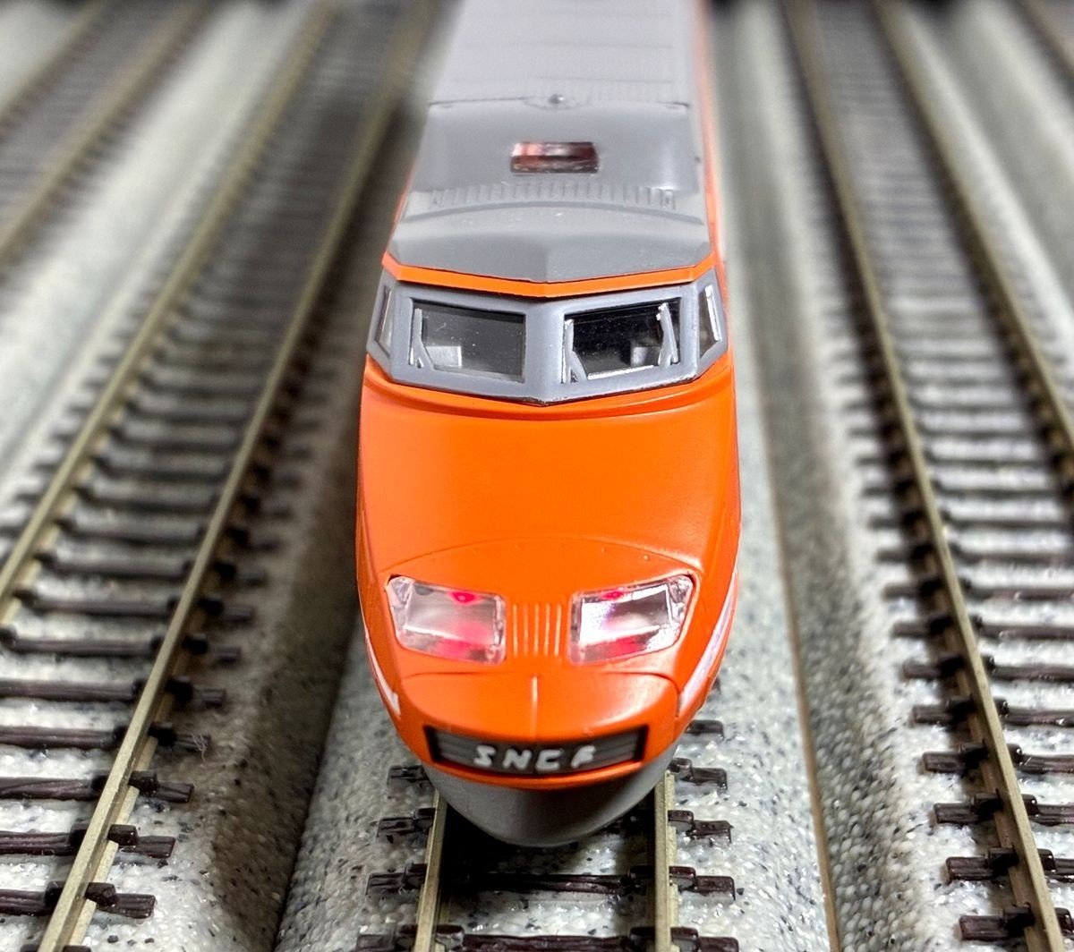 KATO N scale TGV 10-198 6 car set Made in Japan Rare PRECISION