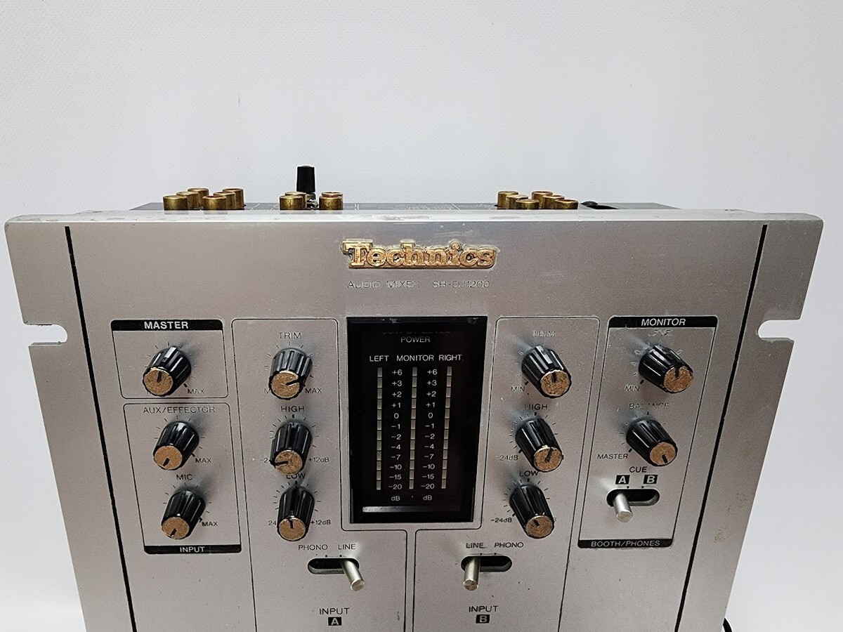 Technics SH-DJ1200 Silver Audio Mixer | eBay