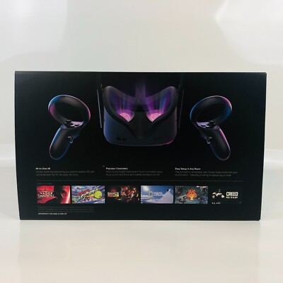 Oculus Quest 128GB Standalone VR Headset Built-in audio Black With