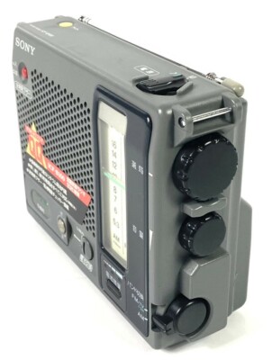 SONY ICF-B100 FM AM Radio Black TESTED Working Good F/S | eBay