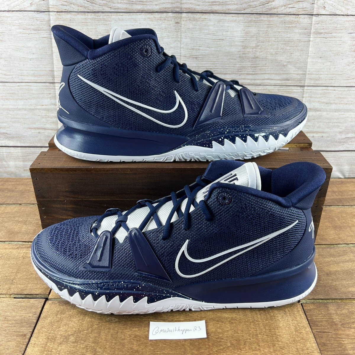 Nike Kyrie 7 TB Promo 'Navy' Blue Basketball Shoes DM5042-402 Men