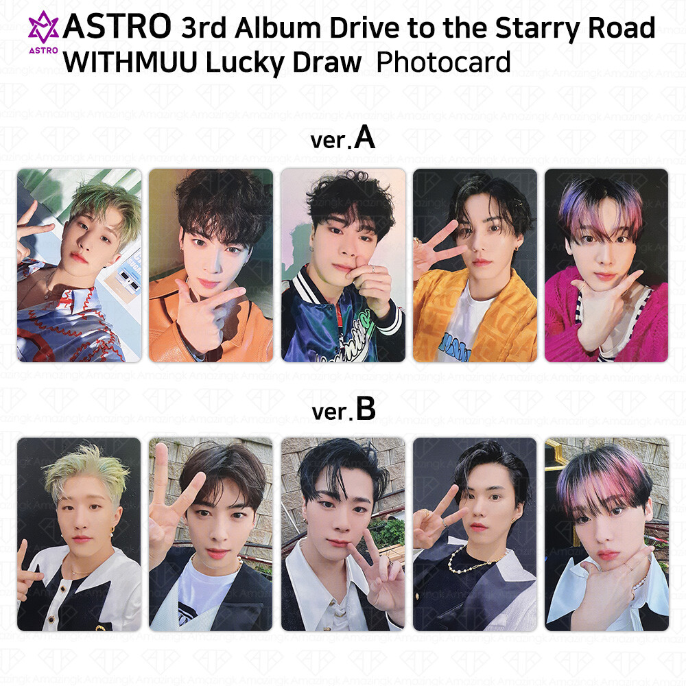 ASTRO 3rd Album Drive to the Starry Road WITHMUU Lucky Draw