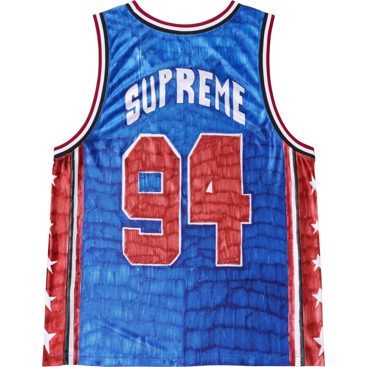 Supreme Marker Basketball Jersey SS25 Men's Size Large Multicolor