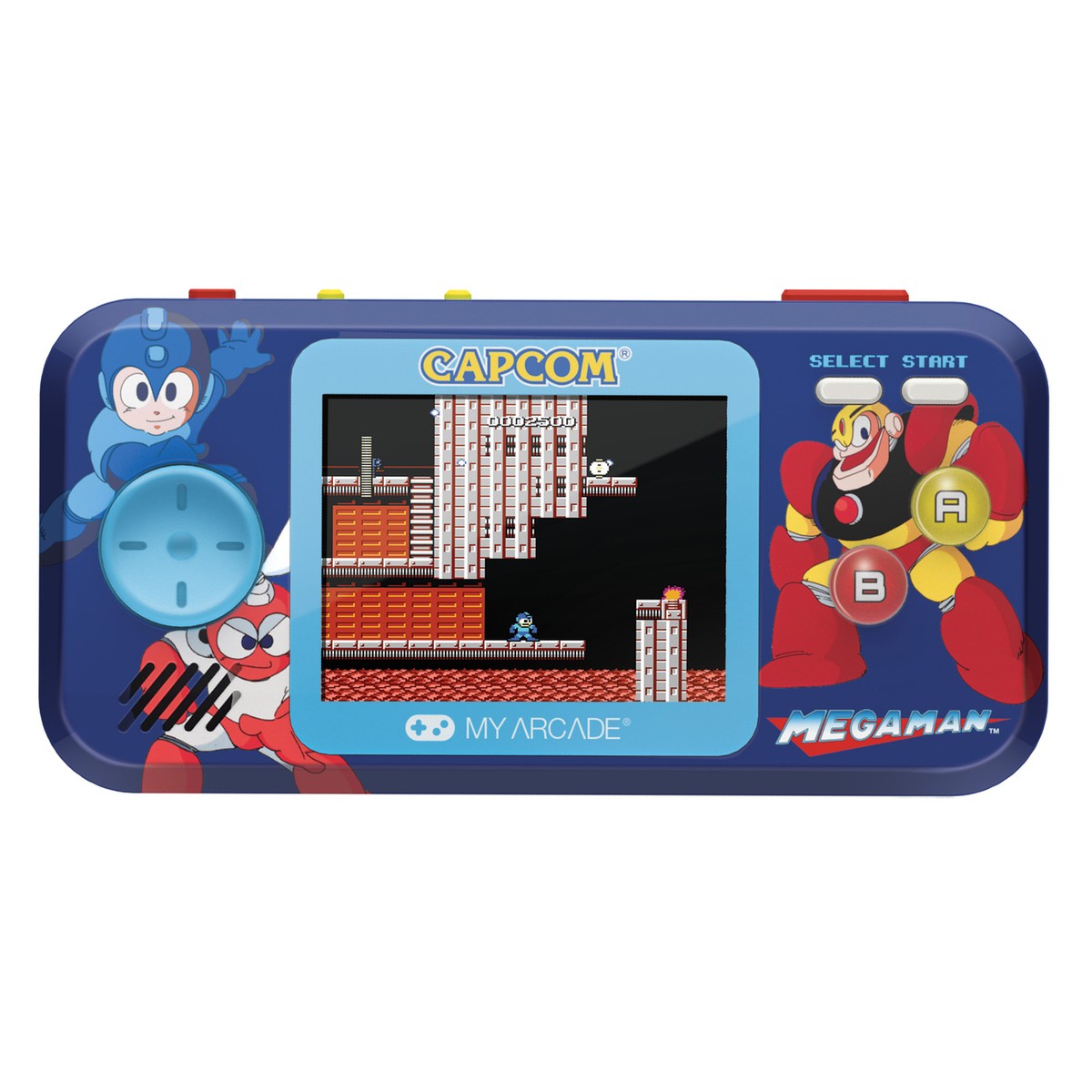 My Arcade Mega Man Pocket Player Pro: Portable Video Game System