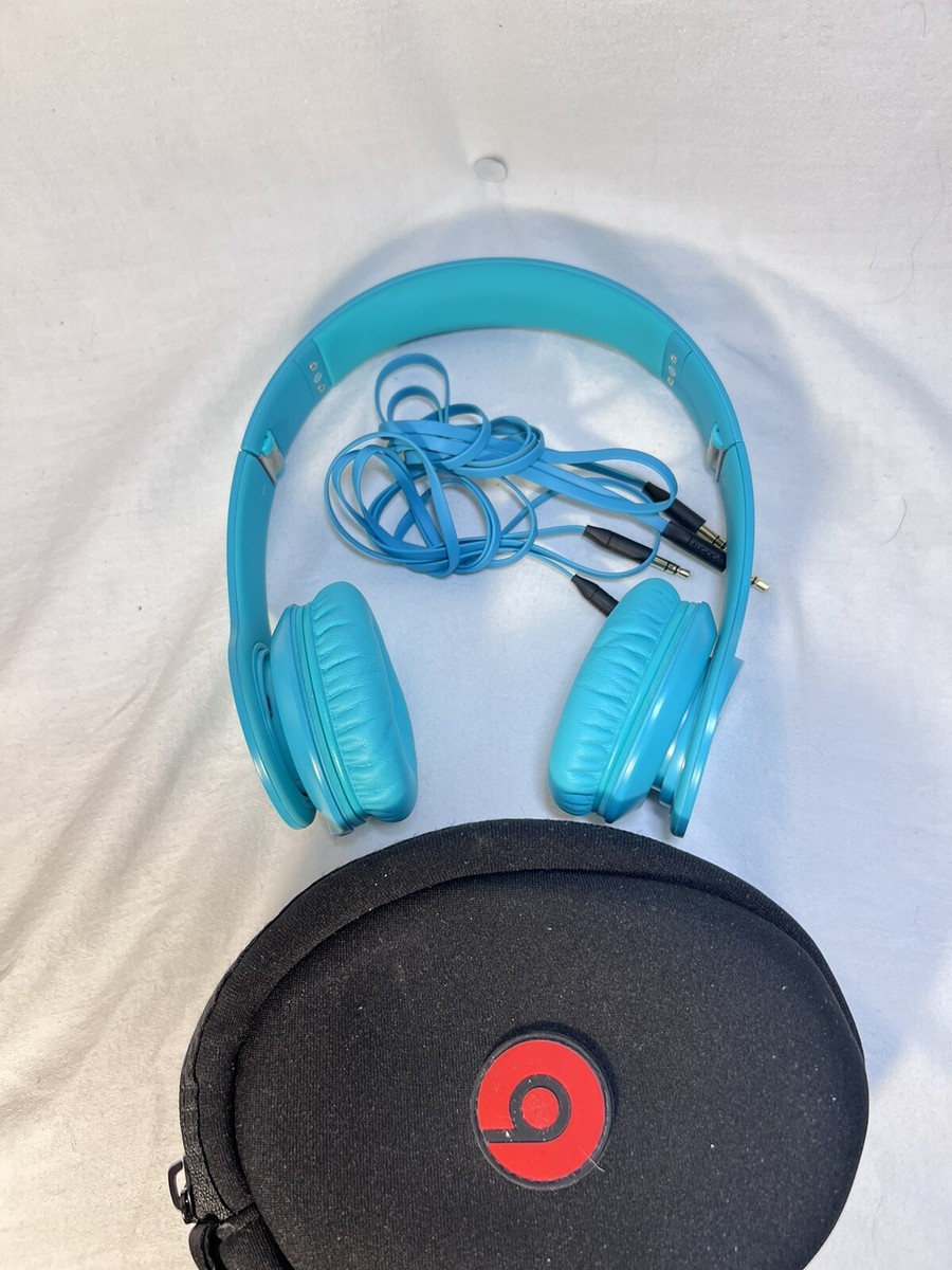 Beats By Dr Dre Monster Solo Hd Headphones (Blue) Cyan Teal Pre