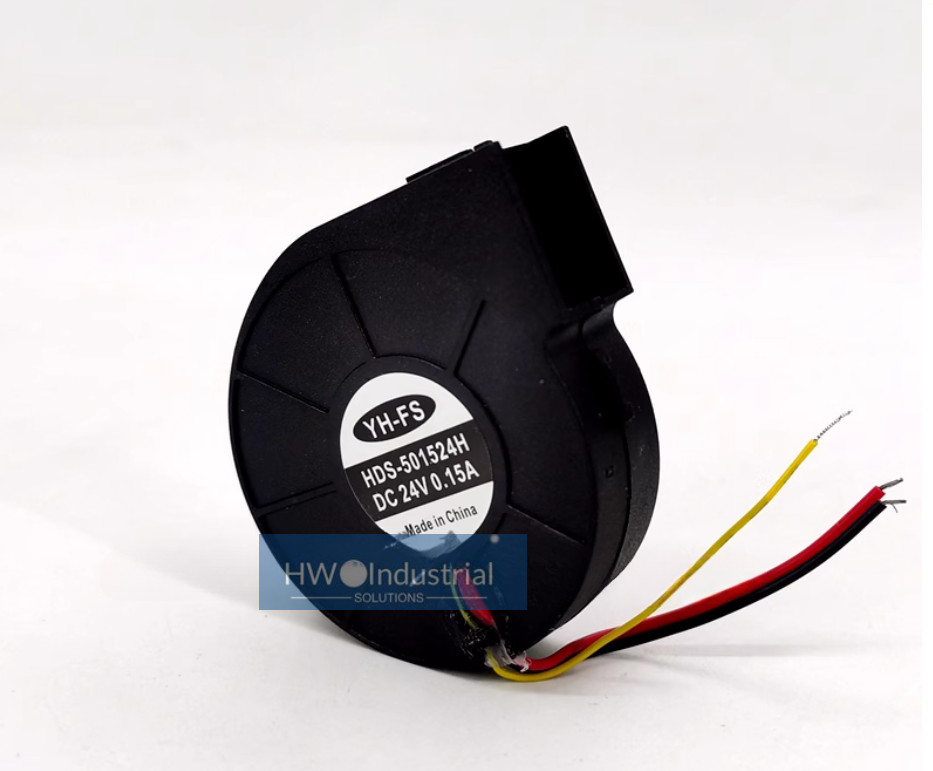1PCS HDS-501524H DC24V 0.15A 3-wires YHFS Cooling Fan | eBay
