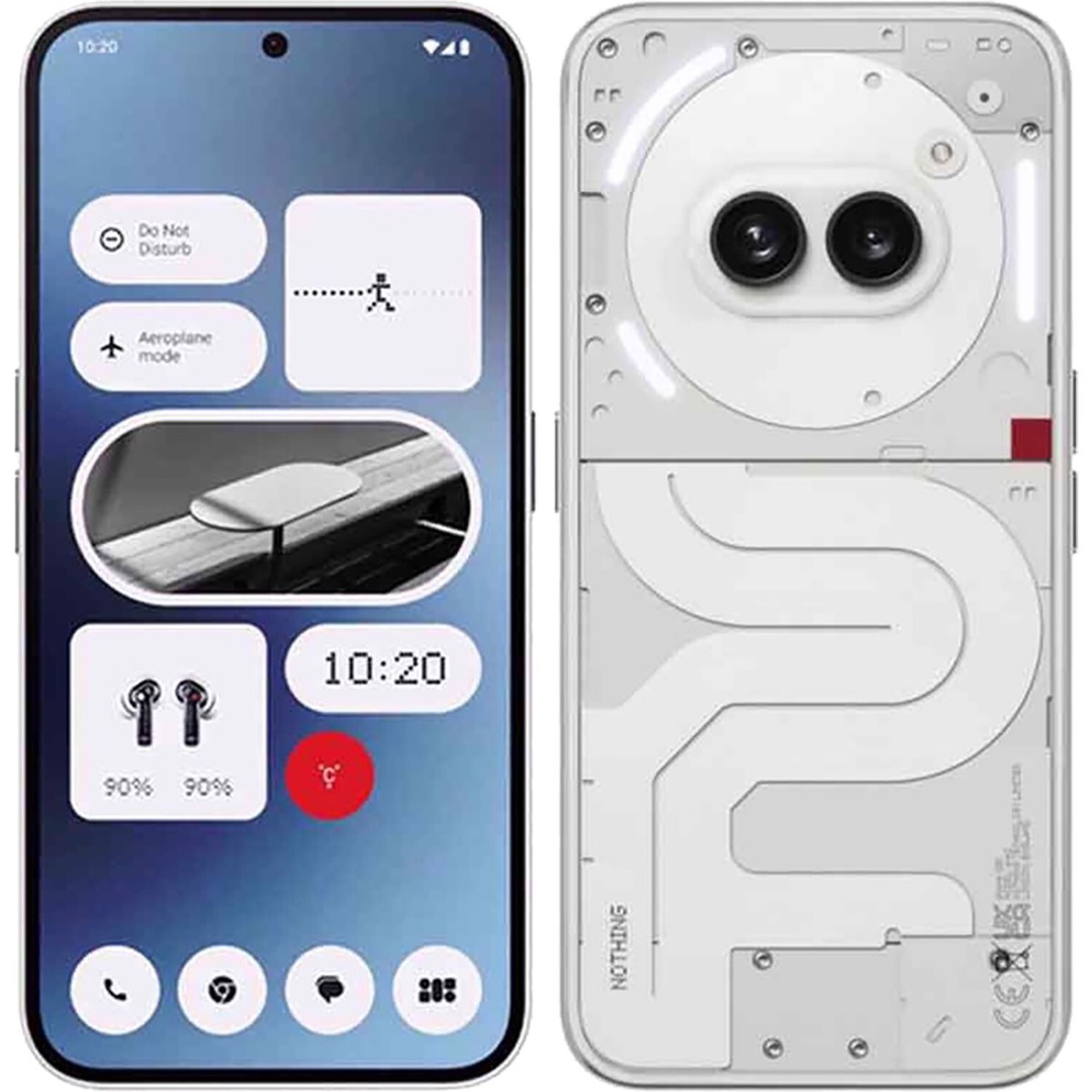 Nothing Phone (2a) 5G White 256GB + 12GB Dual-SIM Factory Unlocked