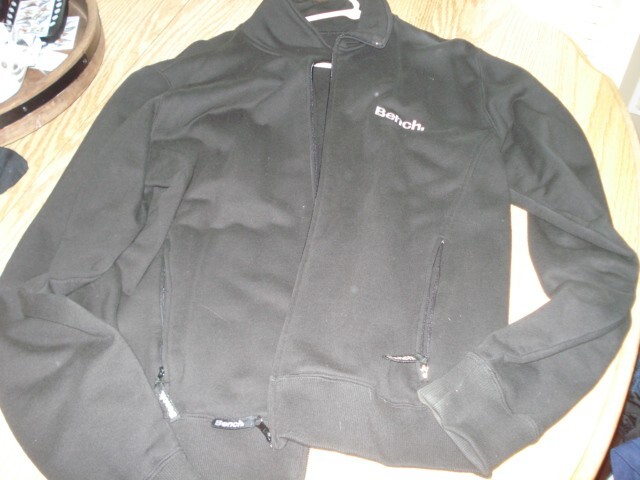 MENS BENCH BLACK JACKET ZIP FRONT EXTRA LARGE XL | eBay