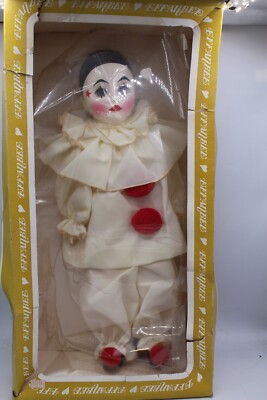 EFFANBEE Pierrot collection 11” French Clown Pierrot Doll 1976