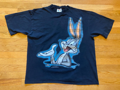 VIntage Looney Tunes Bugs Bunny T Shirt 1995 Warner Bros Single