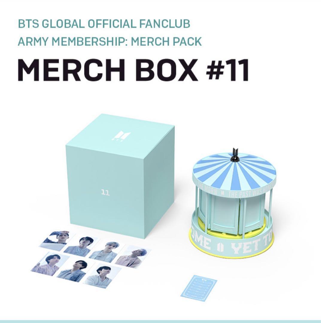 BTS OFFICIAL Merch Box #11 Orgel Full Set including Photocard