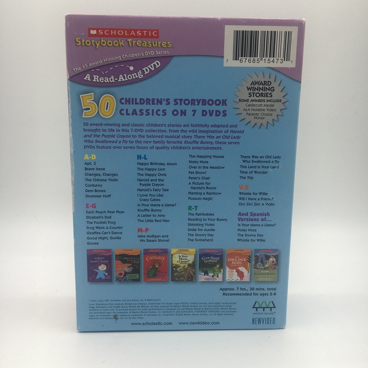 Scholastic Storybook Treasures - My Very First Treasury of 50