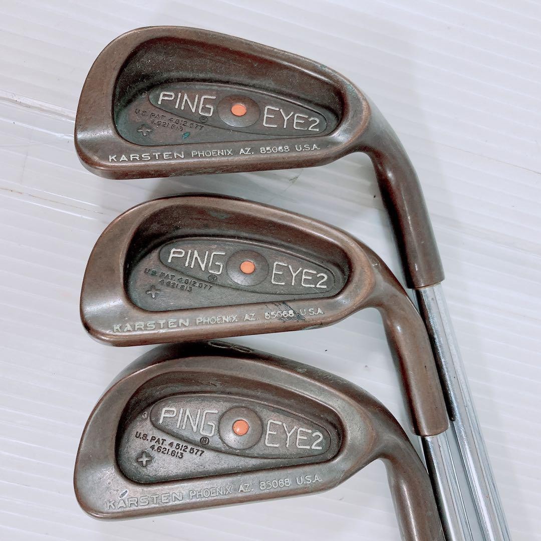 Ping EYE2 Beryllium Copper Orange Dot Iron Set 6pcs 6-9-W-S RH Men