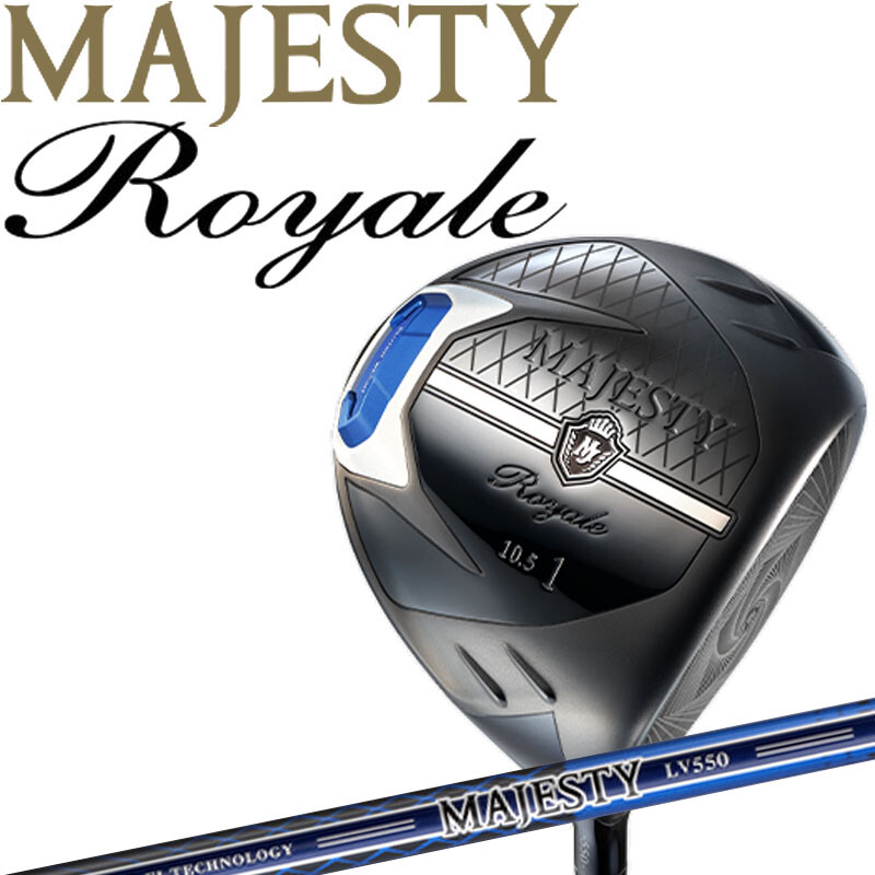 MAJESTY Golf Japan 2023 Royale Driver LV550 W1 Men's Maruman from