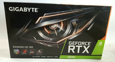 GIGABYTE GeForce RTX 2070 Super GAMING OC 8G Graphics Card 3x