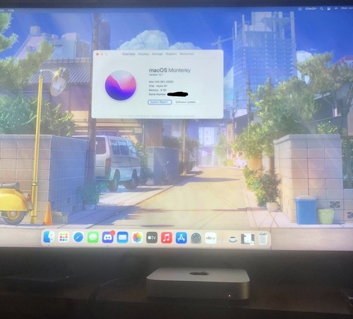 Apple Mac mini (256GB SSD, M1, 8GB) Silver - MGNR3LL/A (November