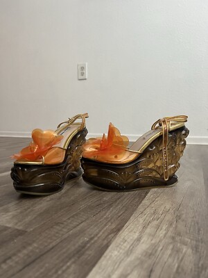 Miu Miu SS17/Main Spring 2017 PVC Wedge Sandals | eBay