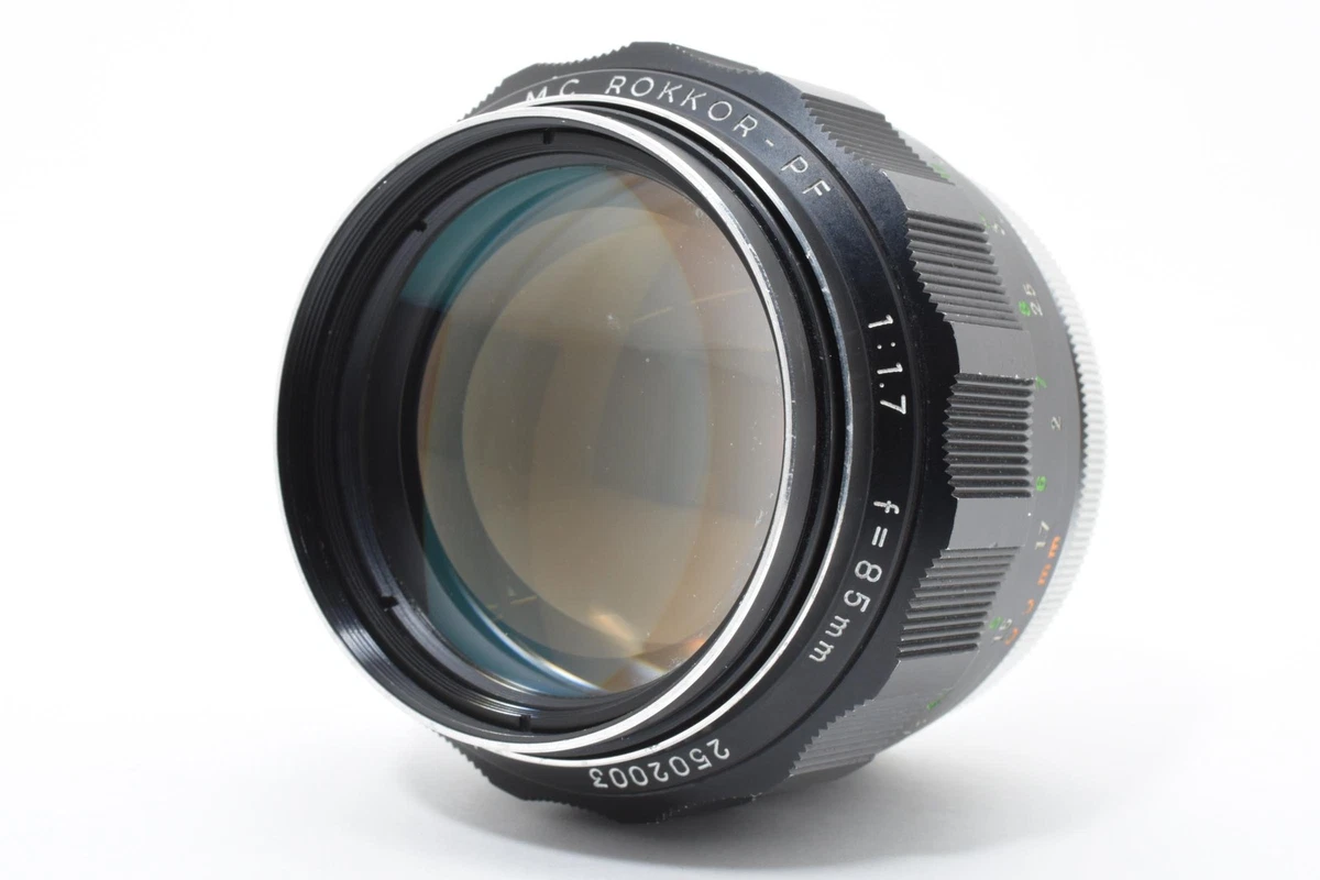 レンズ(単焦点) MINOLTA MC ROKKOR 85mm F1.7 Minolta MC Rokkor X