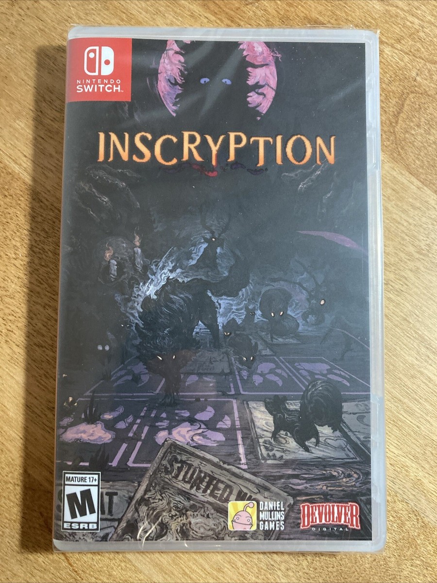 INSCRYPTION New NINTENDO SWITCH Game ESRB Release Inscription