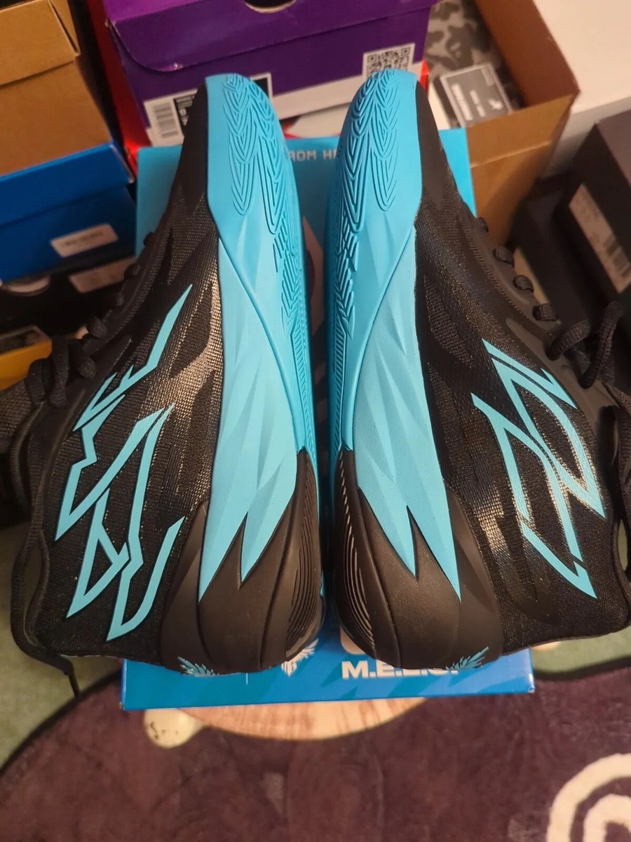 PUMA MB.02 Phenom Black Blue Atoll LaMelo Ball MB 2 🔥🔥🔥 size