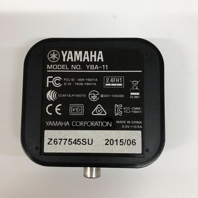 YAMAHA YBA-11 Bluetooth Audio Receiver Wireless Adapter Japan Used
