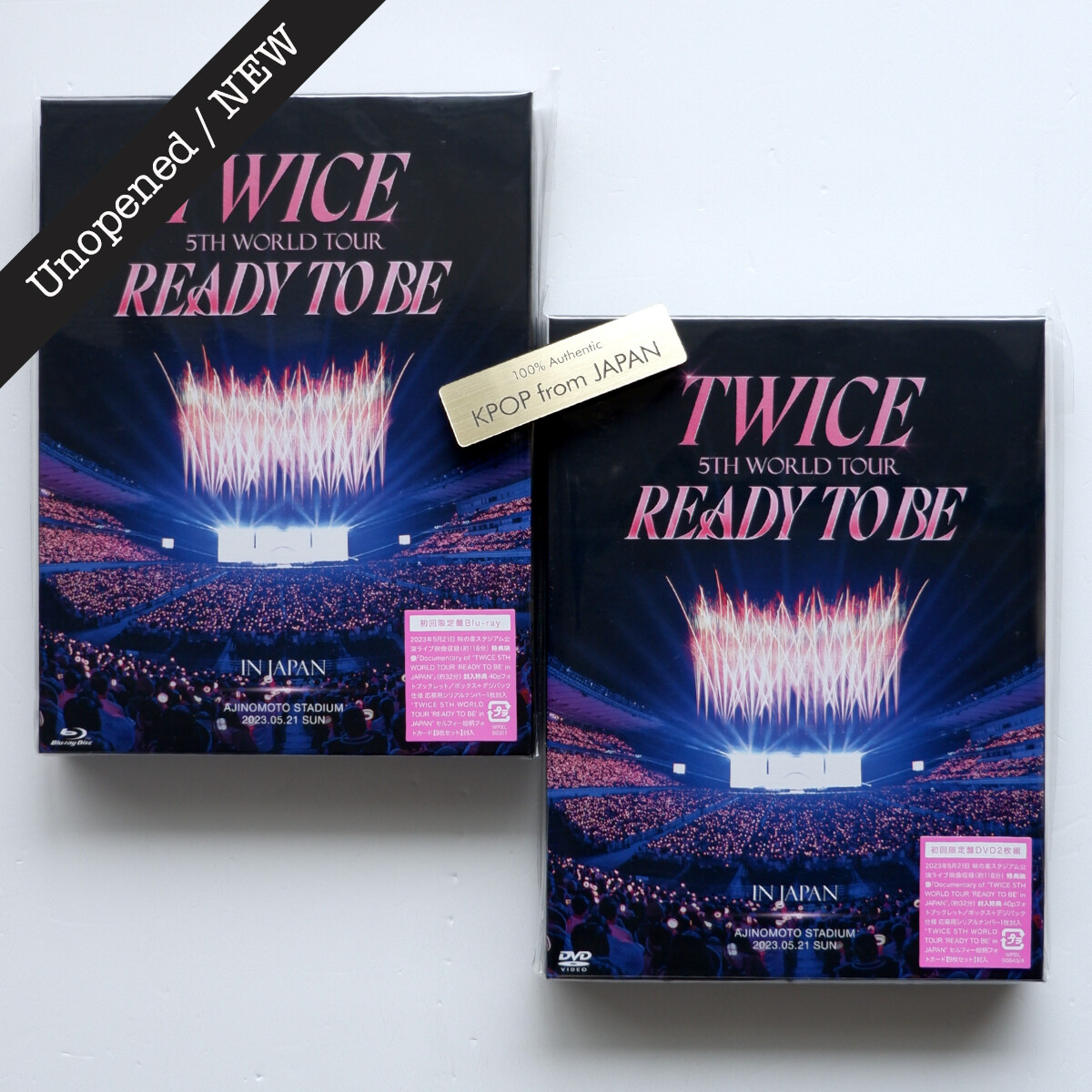 TWICE 5TH WORLD TOUR 'READY TO BE' in JAPAN Blu-ray / DVD With YOU