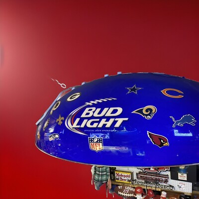 Bud Light beer Pool Table light up bar sign billiards man cave
