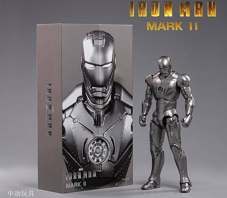 ZD TOYS IRON MAN MK 2 Mark II Marvel Avengers 7