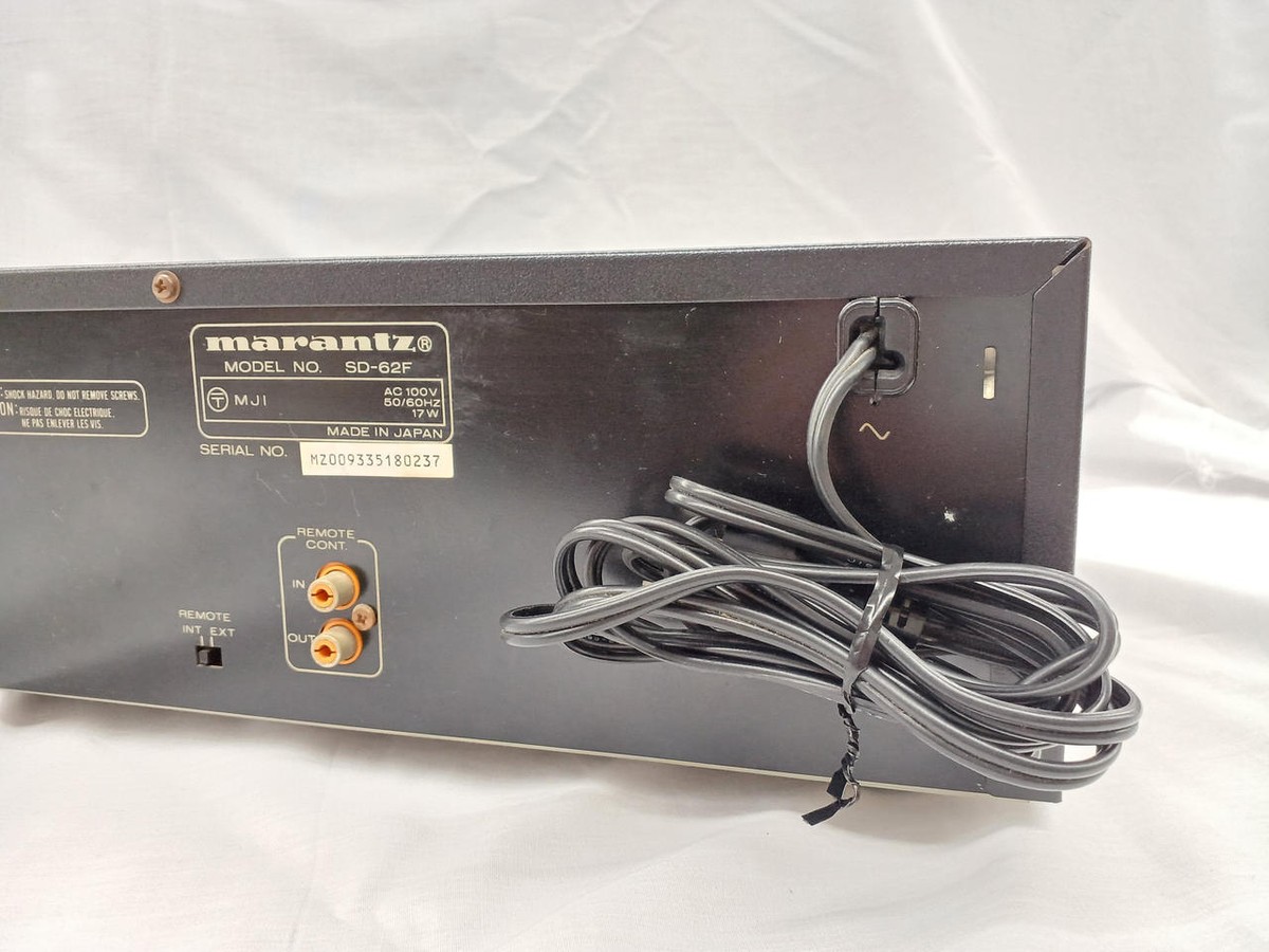Marantz SD-62 Stereo Casette Deck Used | eBay