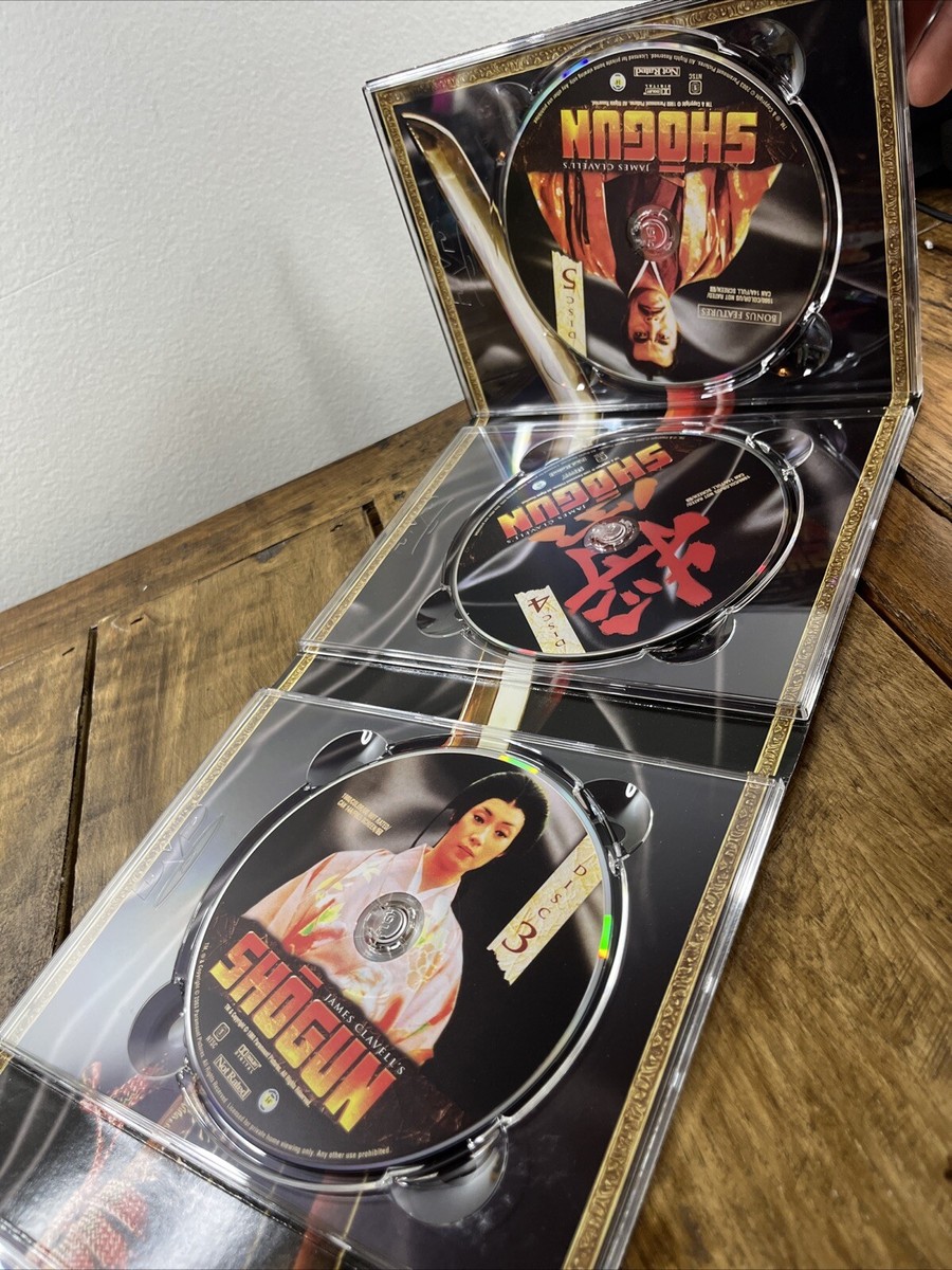 James Clavell's SHOGUN TV Televisjon Miniseries Series 5-Disc DVD