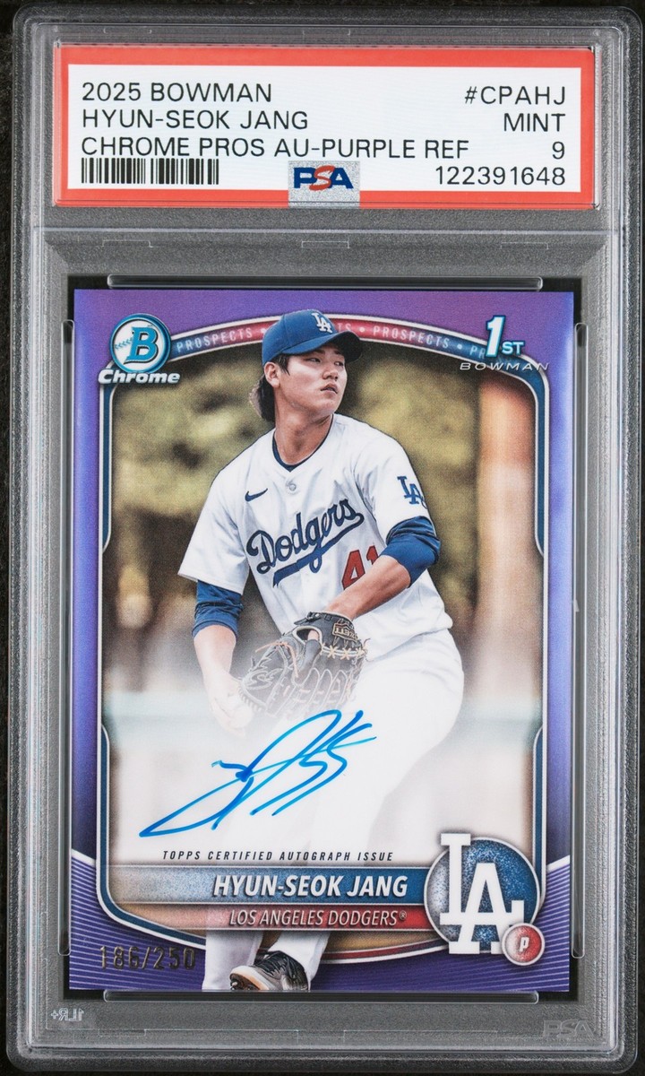 2025 Bowman - Chrome Prospect Autographs Hyun-Seok Jang #CPA-HJ