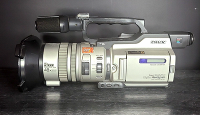 Sony DCR-VX2000 Camcorder - Metallic silver for sale online | eBay
