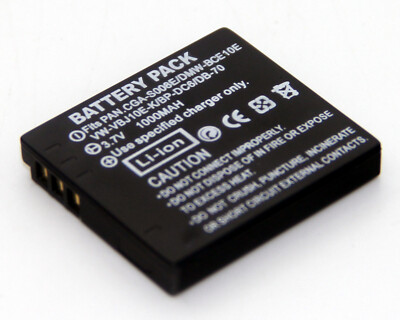 3.7v Battery For Panasonic Lumix DMC-FS3 DMC-FS5 DMC-FS20 DMC-FX30