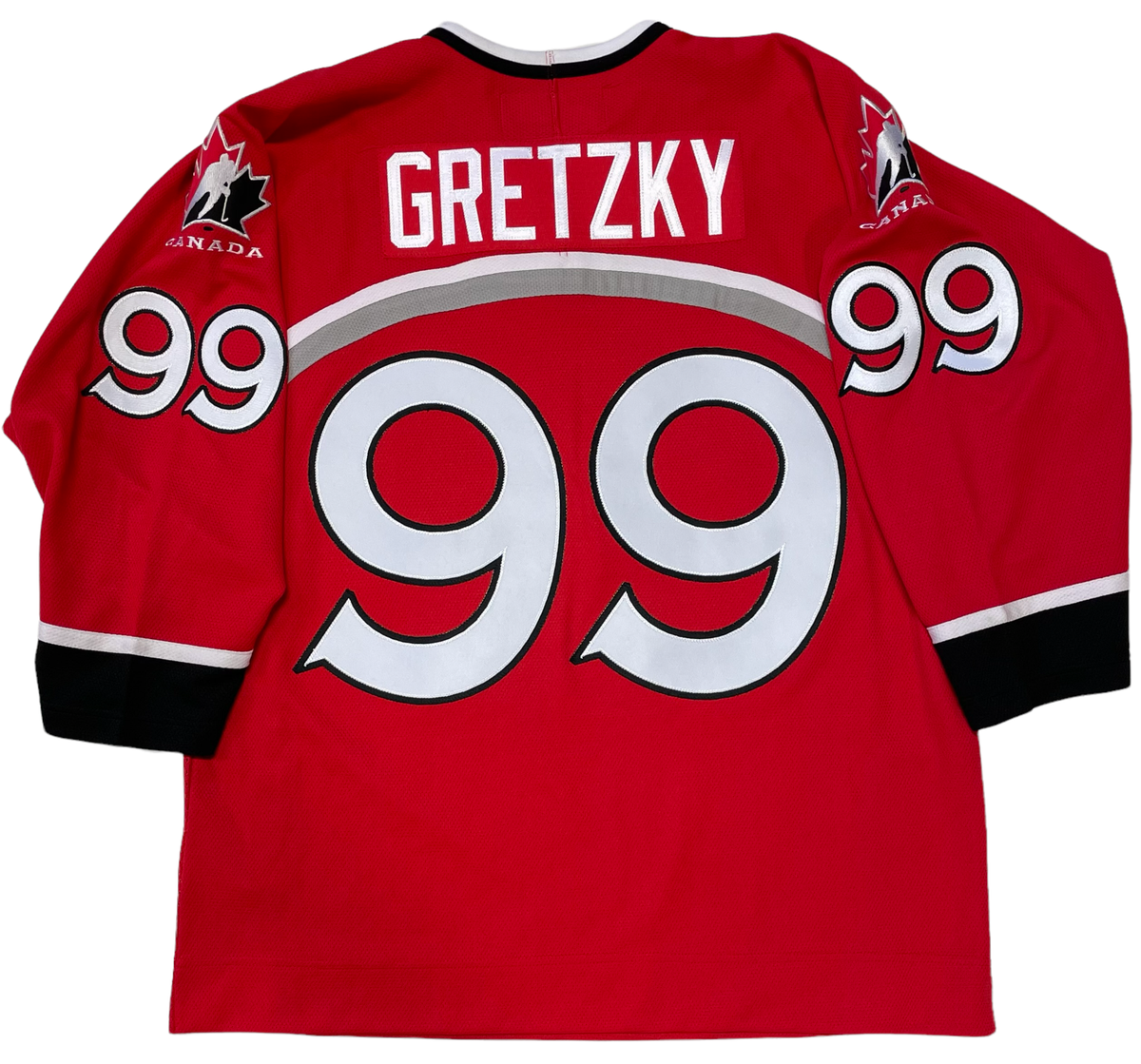 WAYNE GRETZKY 1998 NAGANO OLYMPICS TEAM CANADA RED NIKE JERSEY
