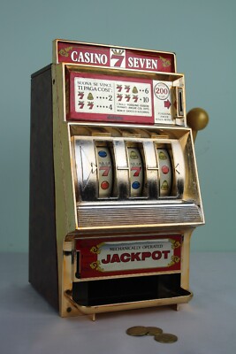 Slot Money Toy Casino' 7 Seven Waco Made IN Japan '70s Age | eBay UK