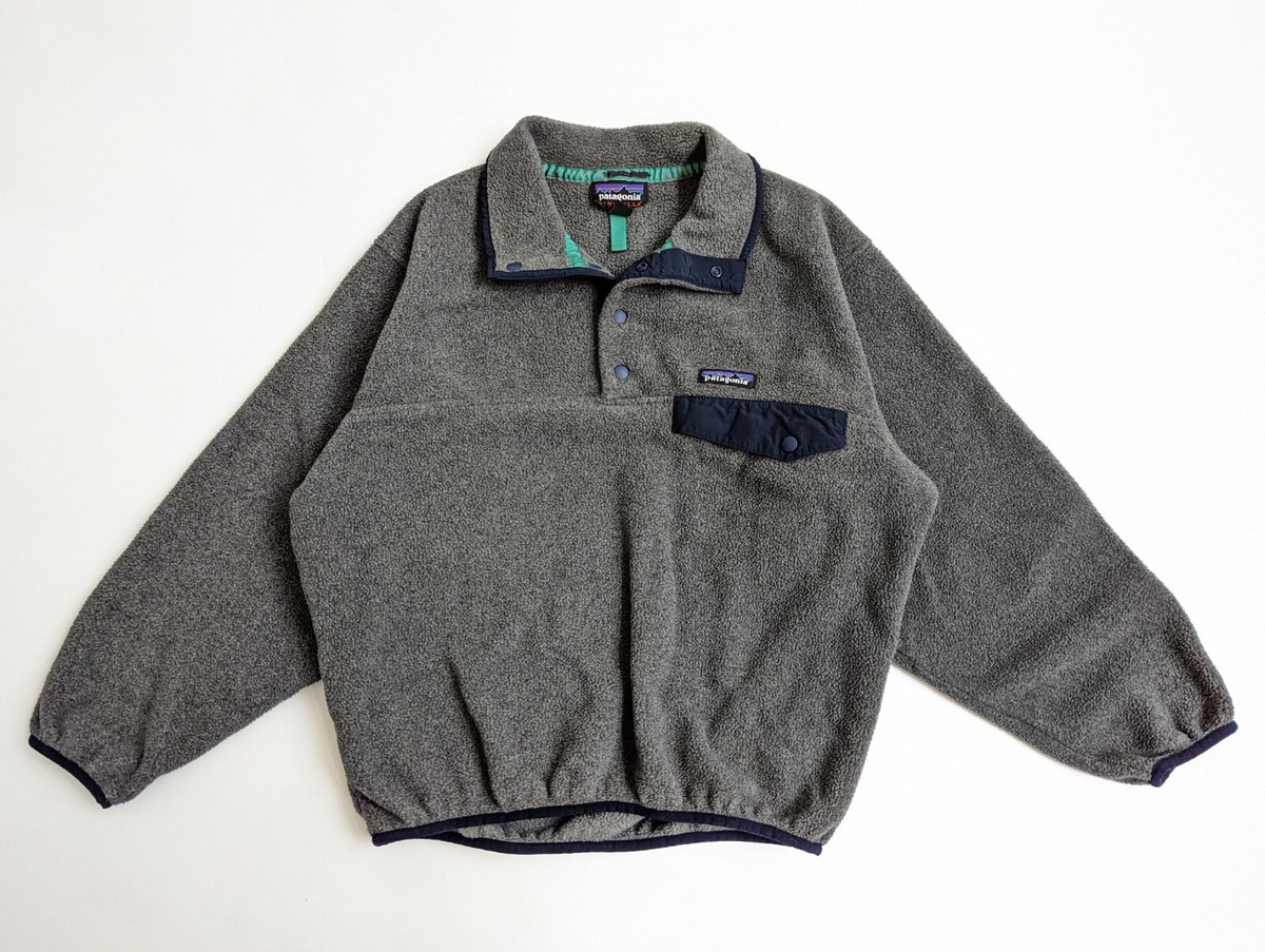 PATAGONIA Men's Synchilla Snap-T Fall 2016 Fleece - Nickel Navy