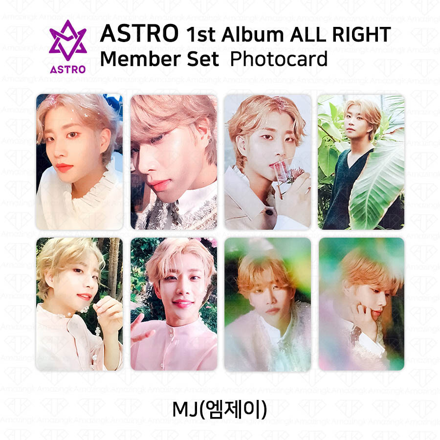 ASTRO 1st Album All Light Official Photocard Photo Card MJ KPOP K