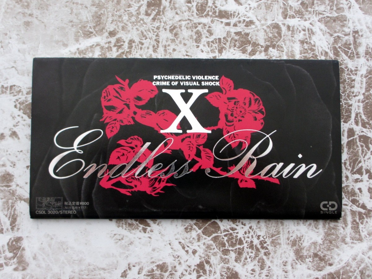 X Japan Endless Rain 8cm Single CD 1st press Limited edition