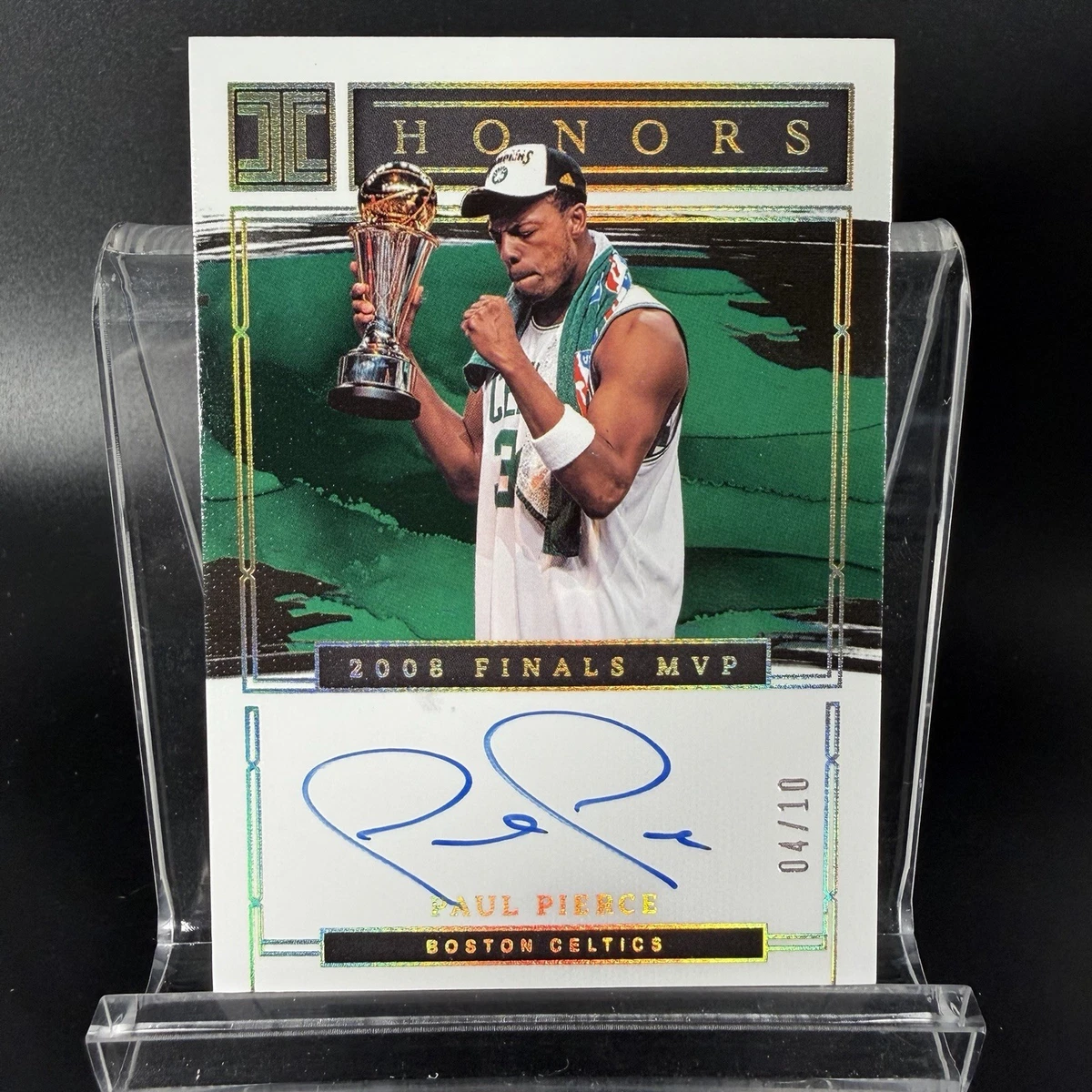 NBA UD BLACK 9/15 Paul Pierce 直筆サインカード NBA UD BLACK 9/15