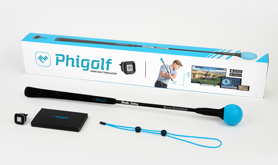 Phigolf 1 Home Screen Golf Simulator Swing Analyzer Practice