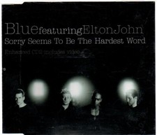 Sorry Seems to Be the Hardest Word by Blue (CD, 2003) for sale