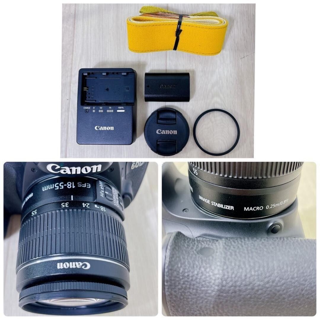Canon EOS 60D 18 MP CMOS Digital SLR With 18-55mm IS Lens Kit | eBay