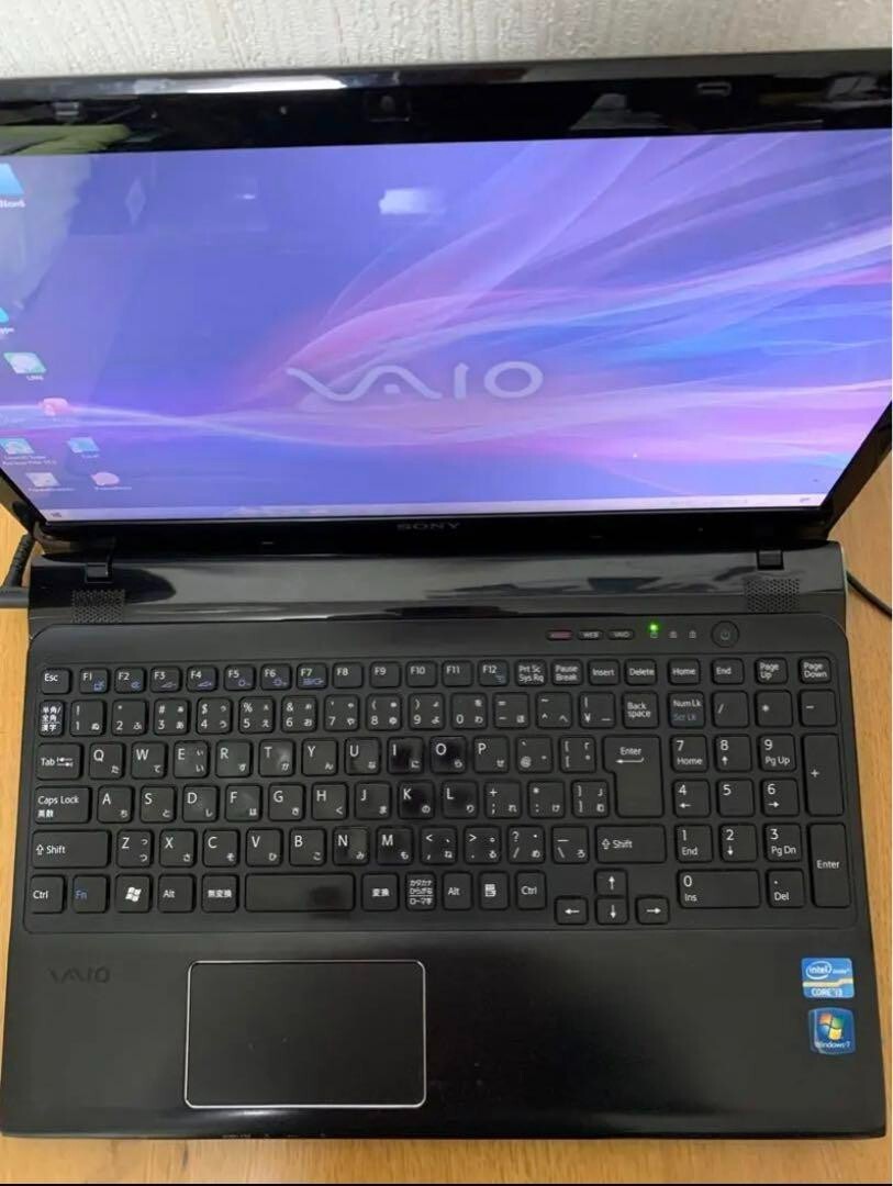Sony Vaio SVE151B11N Black Core i3 Windows10 Home RAM 4GB SSD