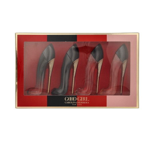 Good Girl Carolina Herrera Women 4Pcs Mini Set 0.24 oz 7 ml Eau De