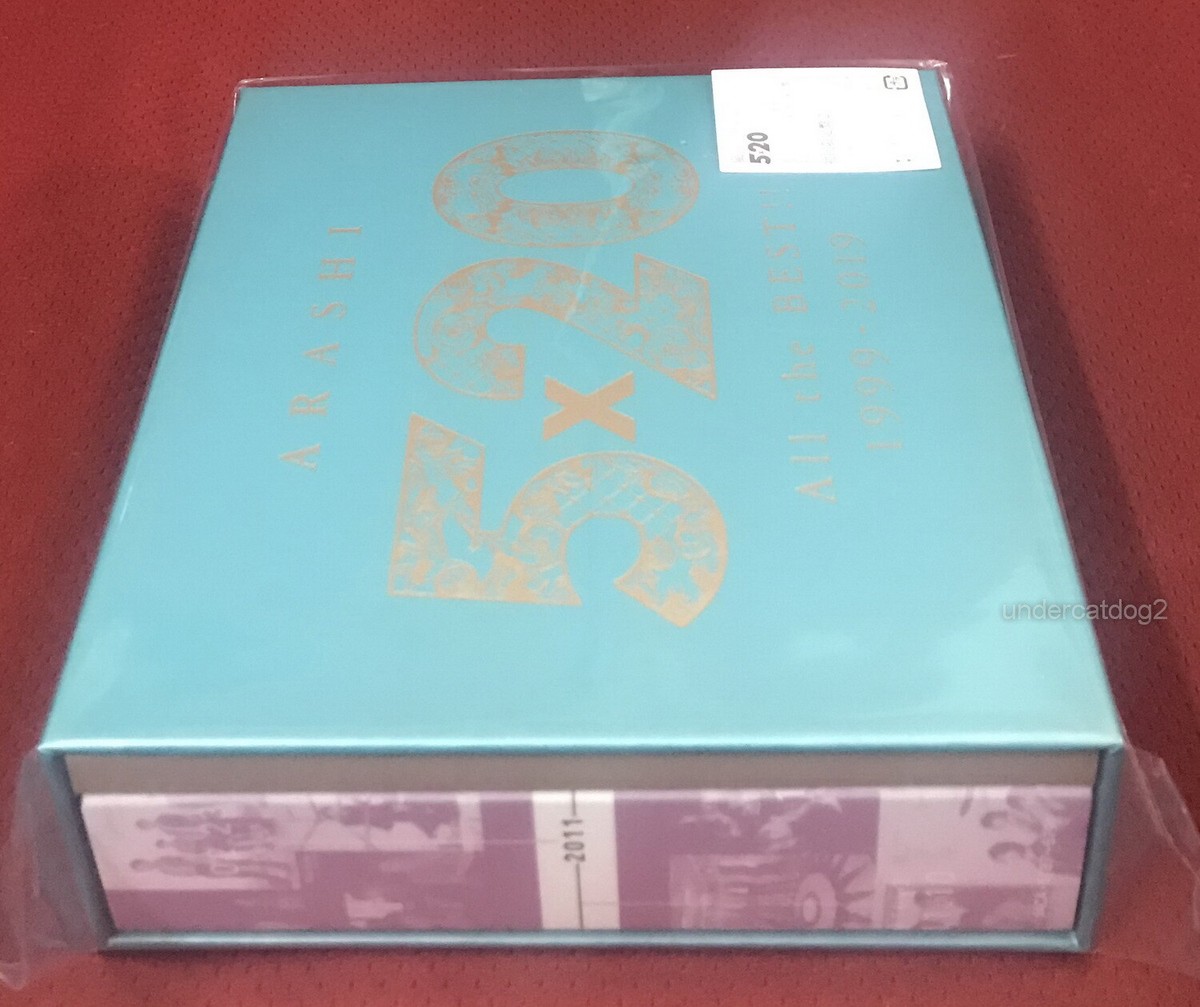Arashi 5×20 All the BEST 1999-2019 [TYPE 2] Japan Ltd 4 CD+LIVE