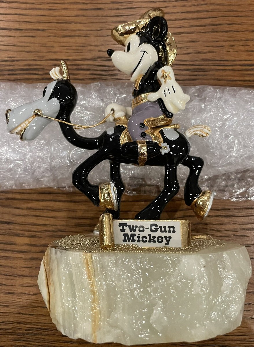 Disney Ron Lee Two-Gun Mickey LE figurine | eBay