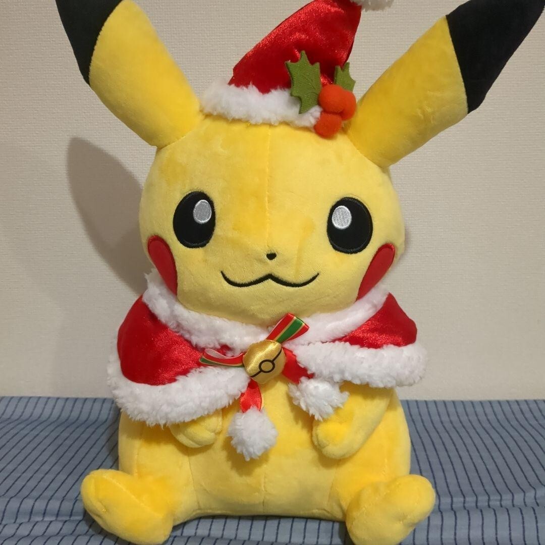 Pokemon Heartwarming Christmas Pikachu Plush Collectible2 for gift
